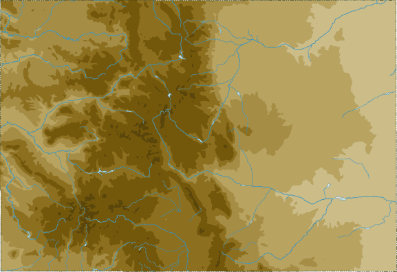 Colorado topo map
